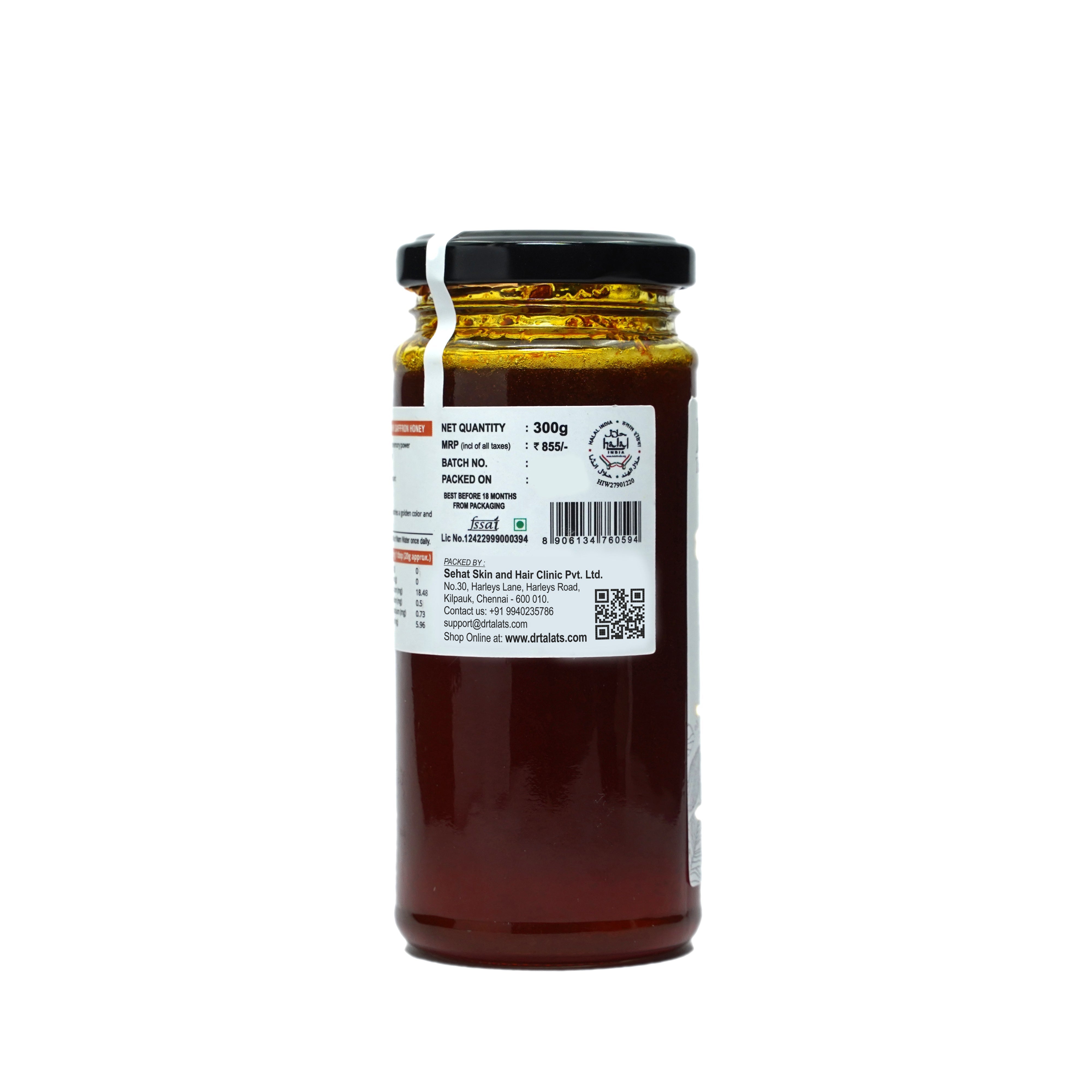 Dr. Talat's Premium Kashmir Saffron Honey